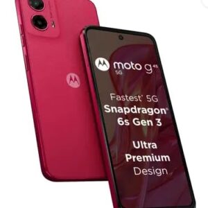 Motorola G45 5G (Viva Magenta, 8GB RAM, 128GB Storage)